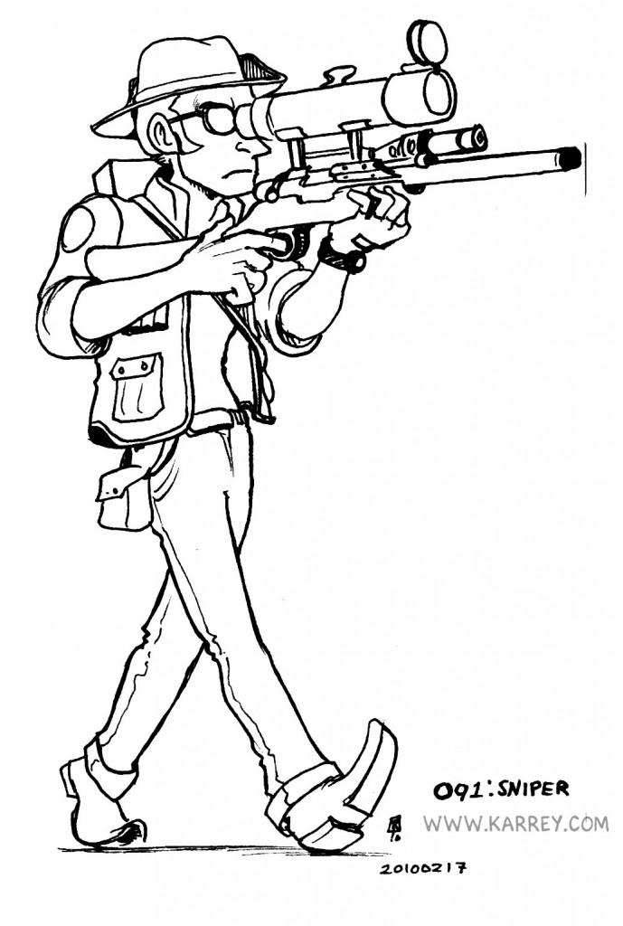 Sniper from Team Fortress 2