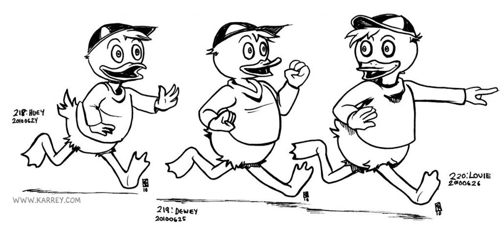 Huey, Dewey & Louie from DuckTales